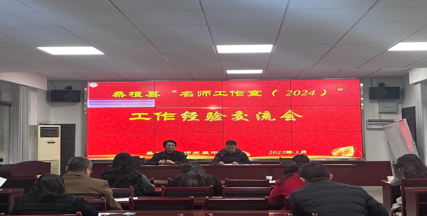 携手共进，点亮县域教育之光 ——桑植县级名师工作室经验交流会圆满结束